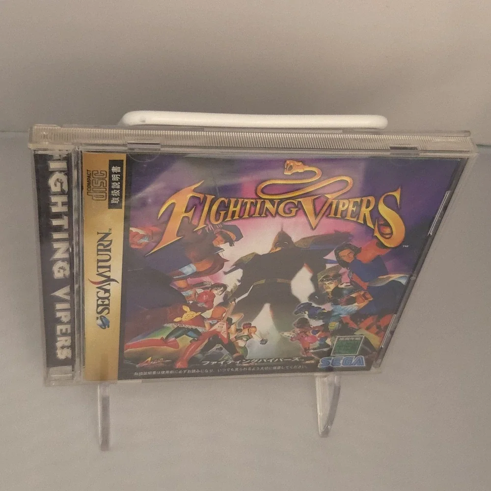 Fighting Vipers (1996) - Sega Saturn (Authentic Japan Import) - CIB & Tested